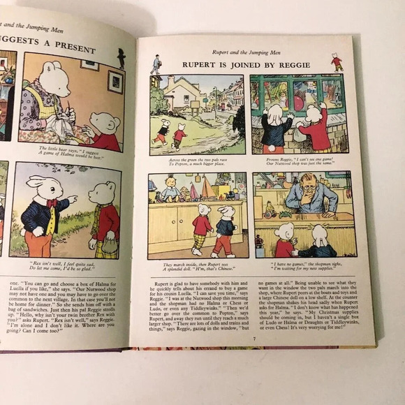 1976 Rupert The Daily  Express Annual Beaverbrook Newspapers Ltd Book - Picture 10 of 16